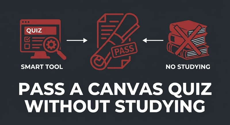 How to Pass a Canvas Quiz Without Studying